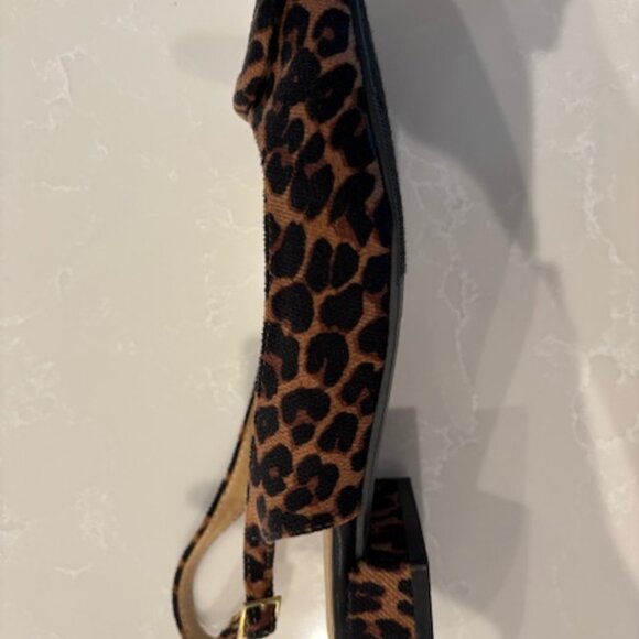 CL by Laundry Leopard Print Slingback Flats - Picture 4 of 4